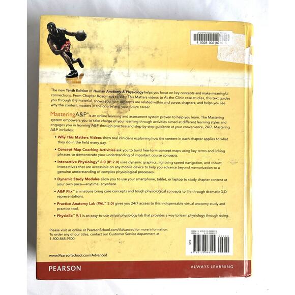 Human Anatomy and Physiology by Elaine N. Marieb and Katja Hoehn (2014) - Picture 6 of 6